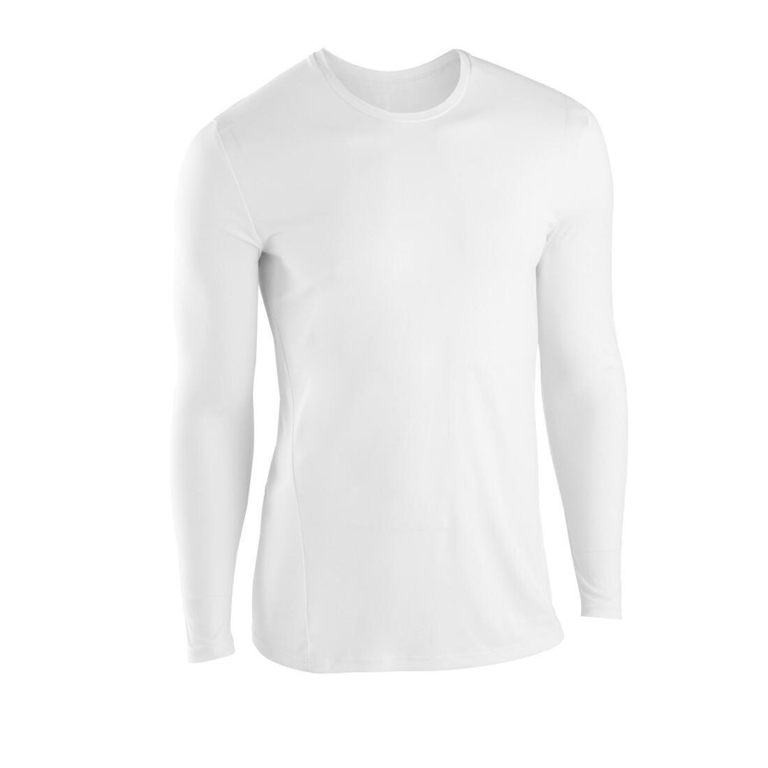 Small  Sun Protect Men's Running T-Shirt, Snow White, , large image number 11