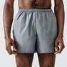 KALENJI - Large Run Dry Men's Running Shorts, Pebble Grey