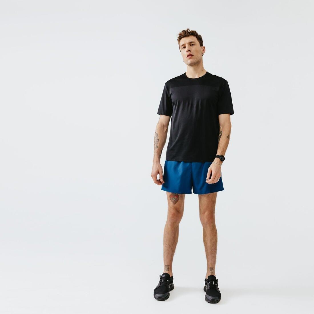 Medium  Ekiden Running Shorts, Petrol Blue, , large image number 2