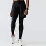 KALENJI - Large  Kalenji Dry+ Men's Breathable Running Shorts, Black