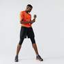 KALENJI - Large  Kalenji Dry+ Men's Breathable Running Shorts, Black