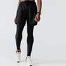 KALENJI - Medium  Kalenji Dry+ Men's Breathable Running Shorts, Black