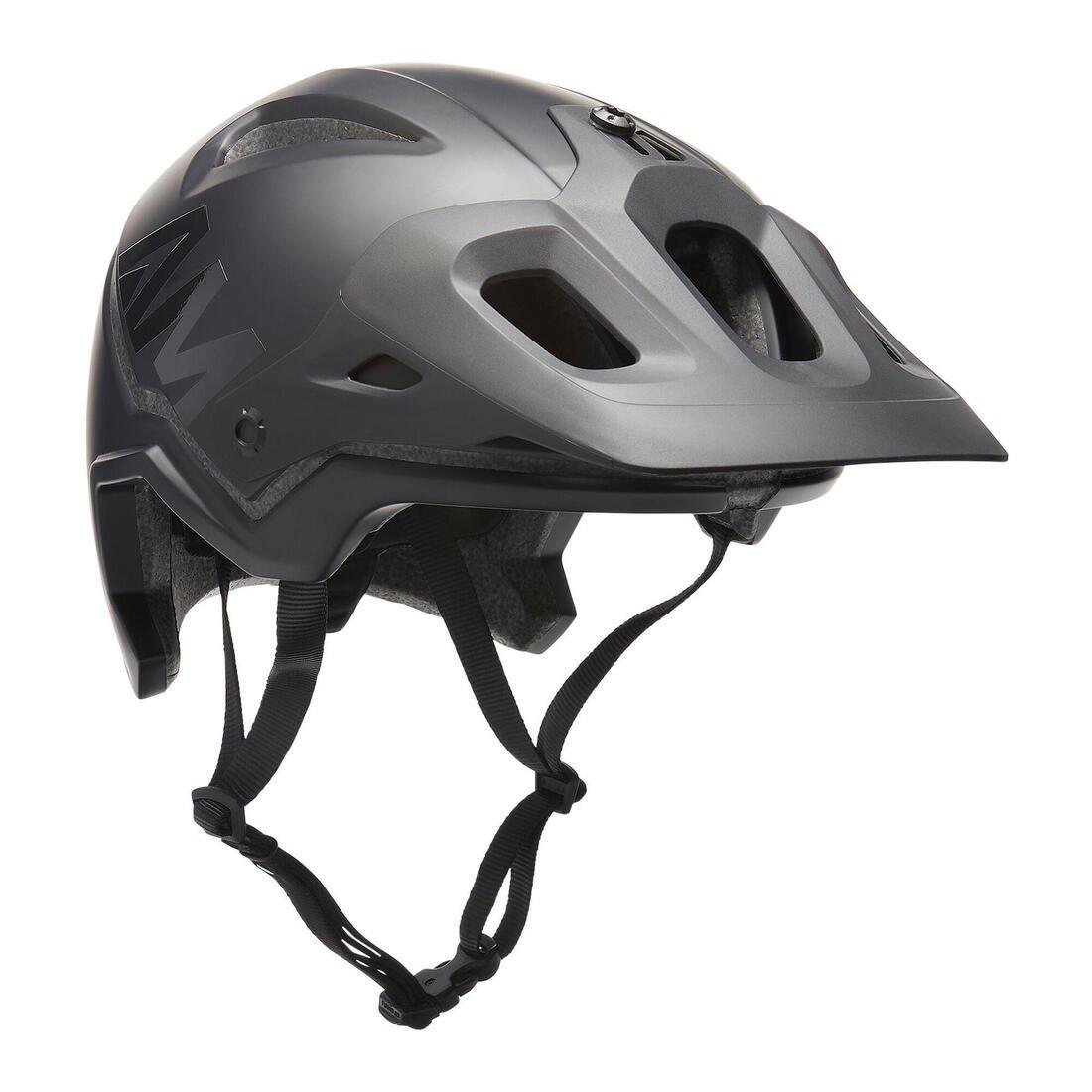 Medium  All-Mountain Biking Helmet - Black, No Color, large image number 0
