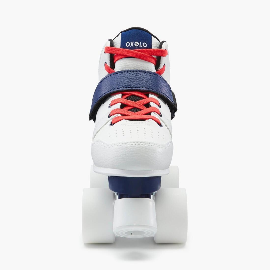 EU 45 Quad 100 Adult Roller Skates, White, , large image number 2