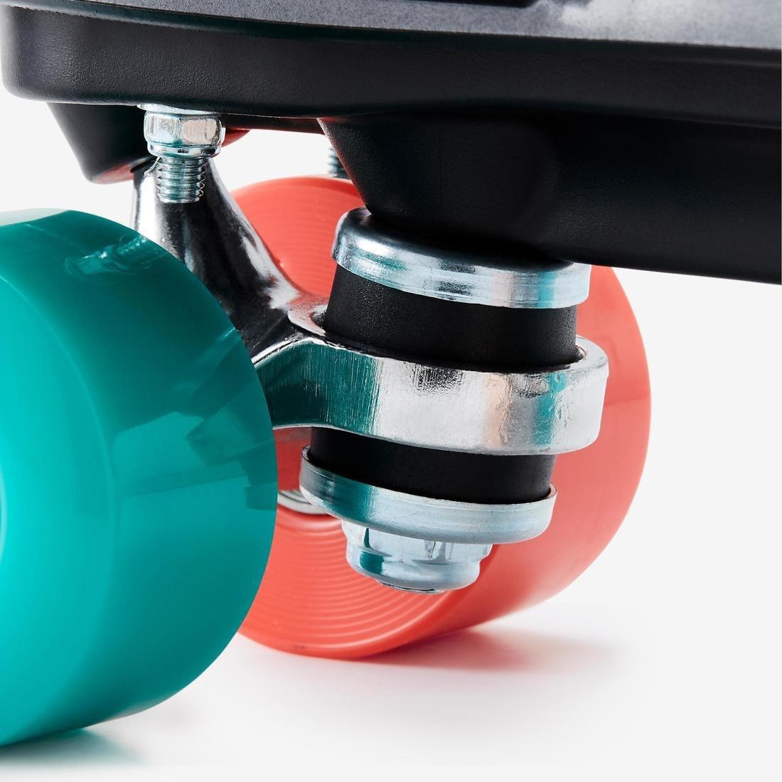 EU 32  100 JR Quad Roller Skates, Black, No Color, large image number 10