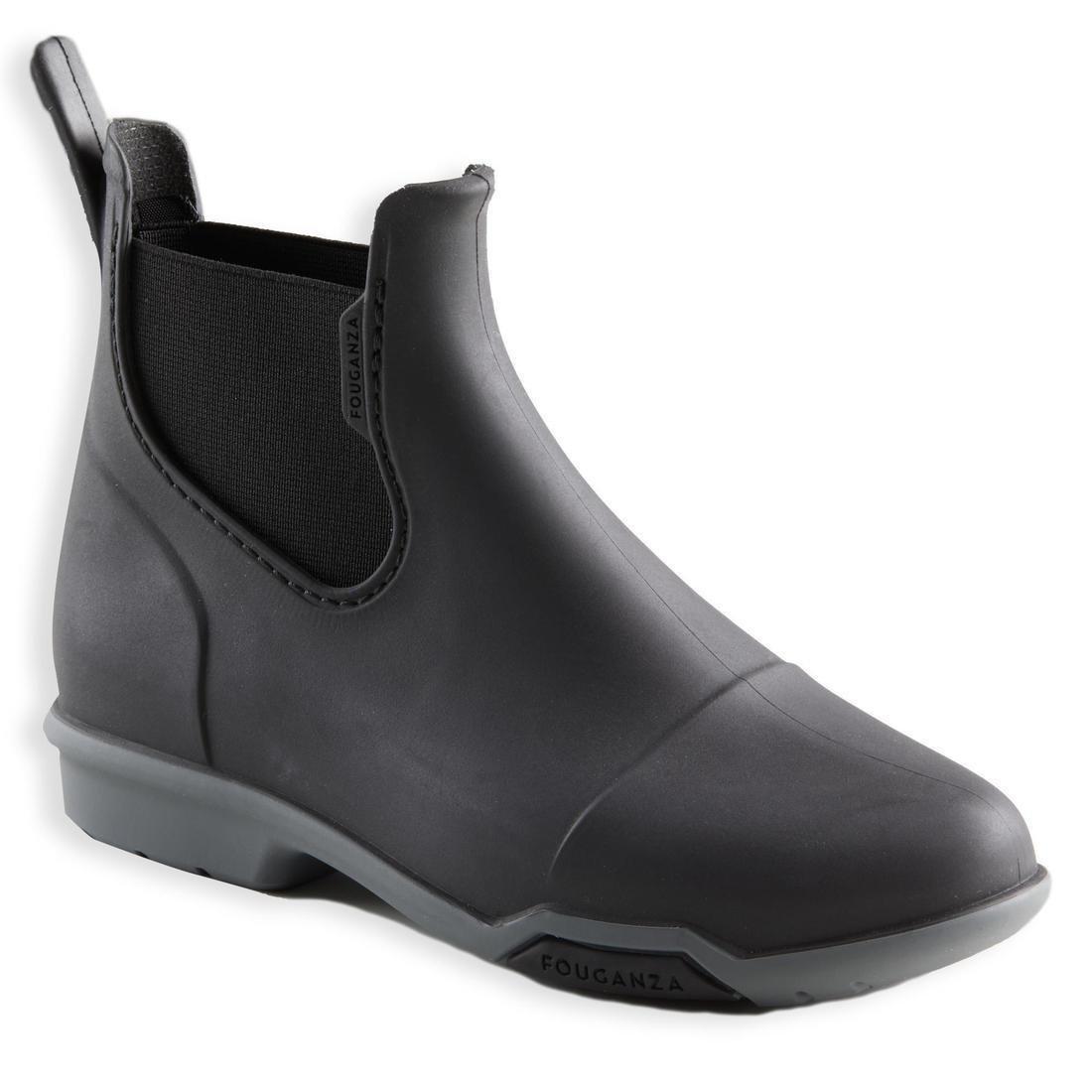 EU 35  Kids' Horse Riding Boots 100 - Navy, Black, , large image number 0