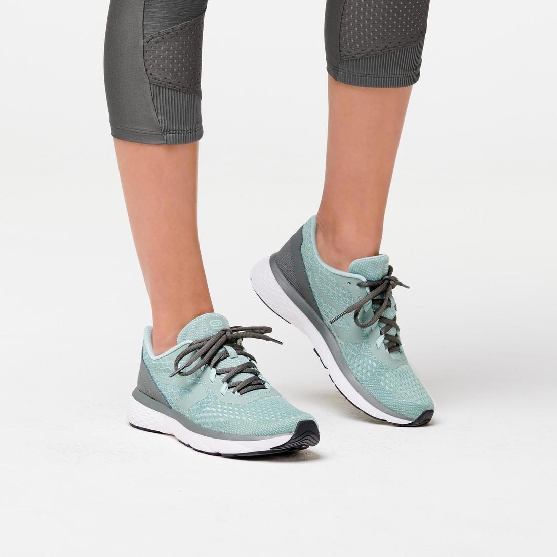 EU 42  Kalenji Run Support Women's Running Shoes, Abyss Grey, , large image number 14