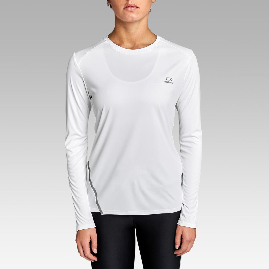 Women's Extra Large Run Sun Protect T-Shirt, Snow White, , large image number 4