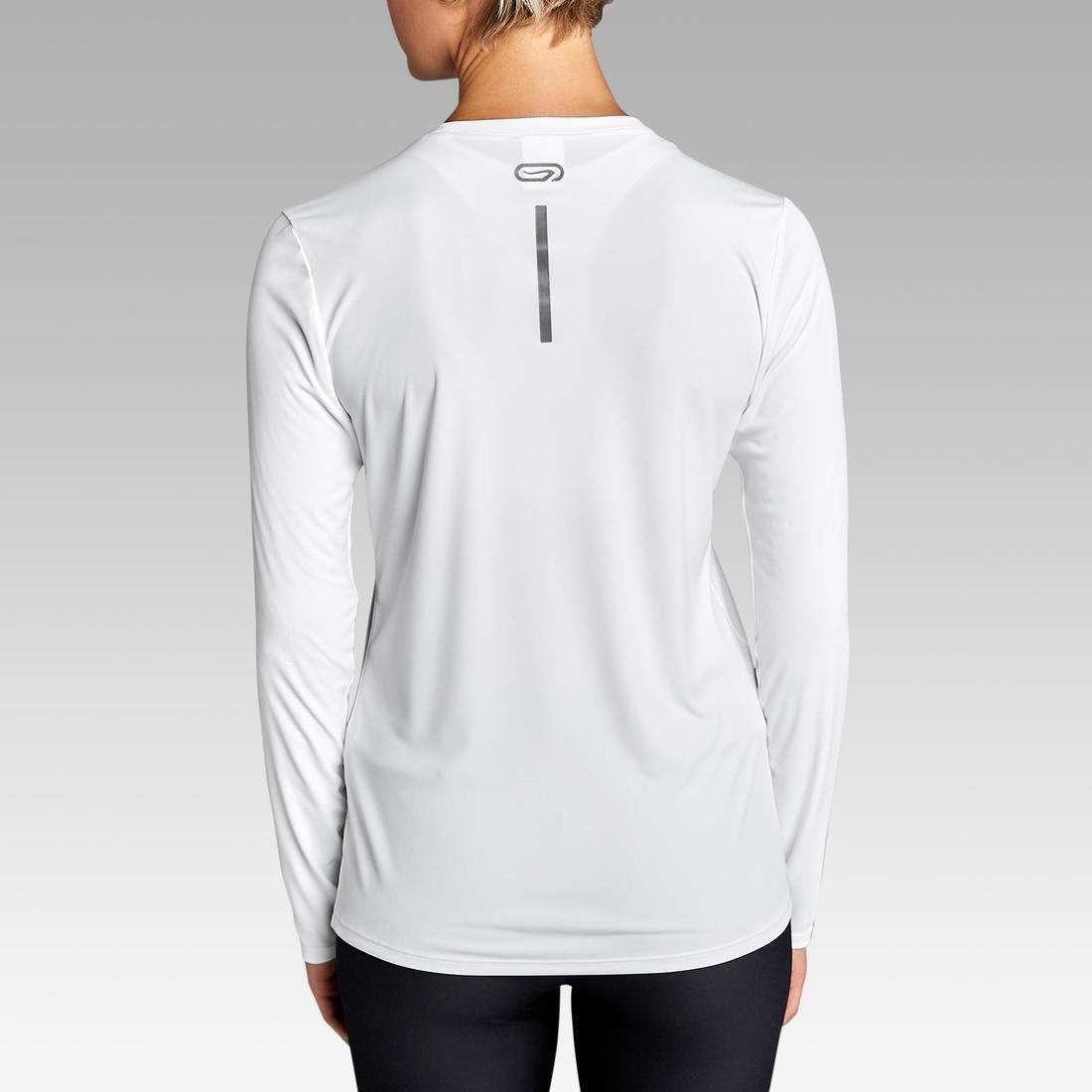 Women's Extra Large Run Sun Protect T-Shirt, Snow White, , large image number 6