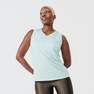 KALENJI - Small  Women's Running Breathable Tank Top Dry, Pale Mint