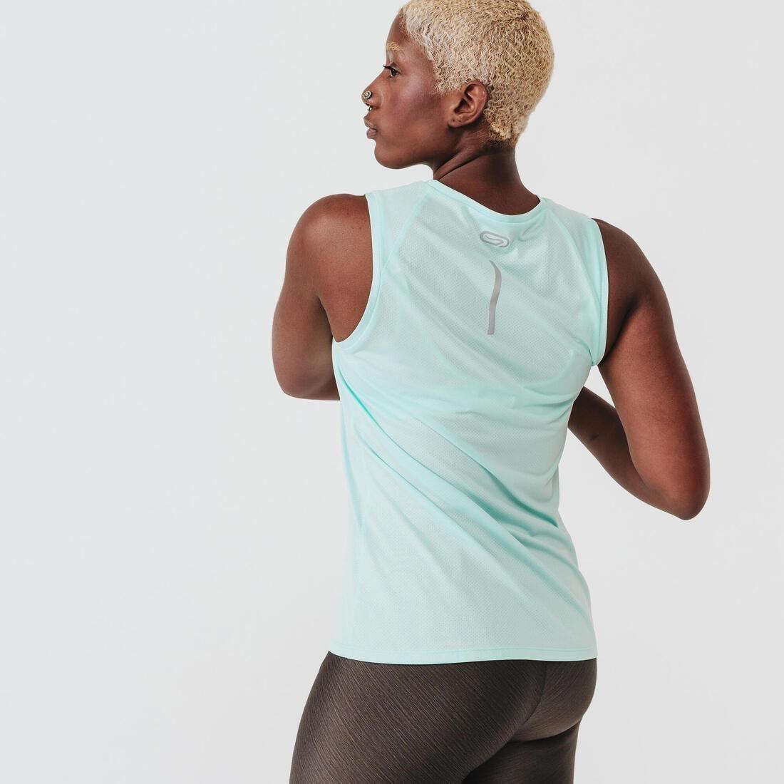 Small  Women's Running Breathable Tank Top Dry, Pale Mint, , large image number 7