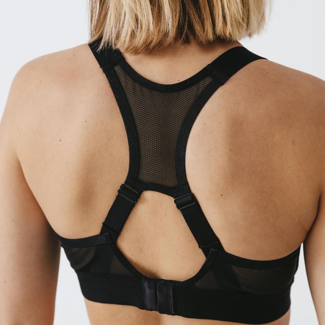 S CD  Comfort Running Bra, Black, , large image number 1