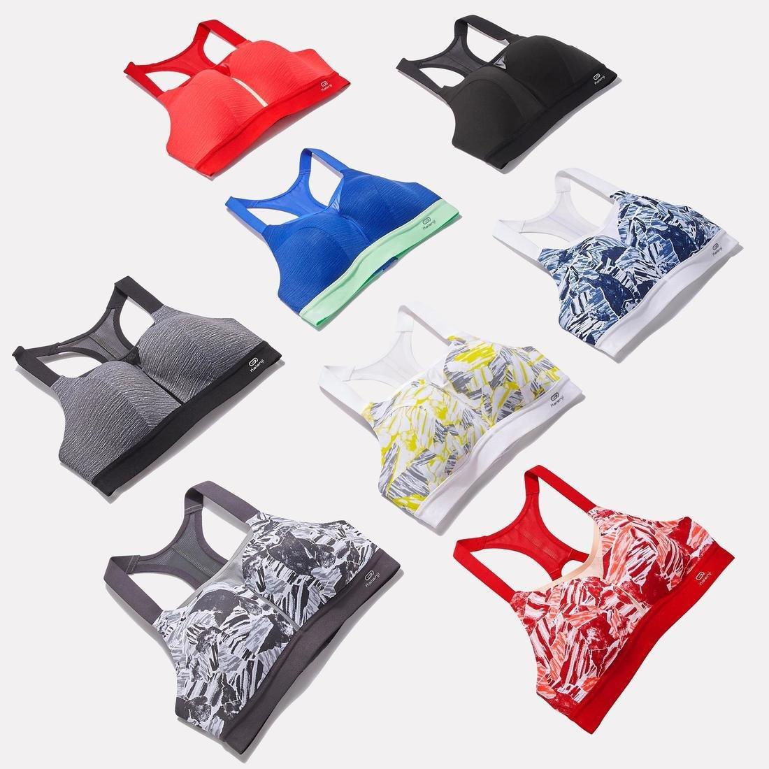 حمالة صدر AB مريحة للجري AB، سوداء، XS, No Color, large image number 11