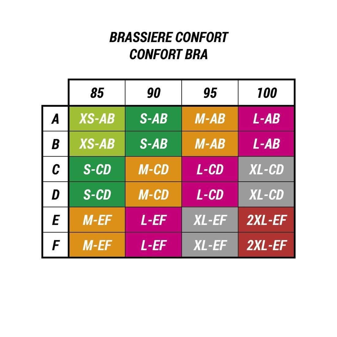 حمالة صدر AB مريحة للجري AB، سوداء، XS, No Color, large image number 14