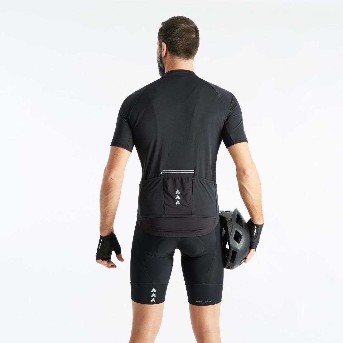 Extra Large Rc100 Cycling Bib Shorts, Navy Blue, , large image number 6