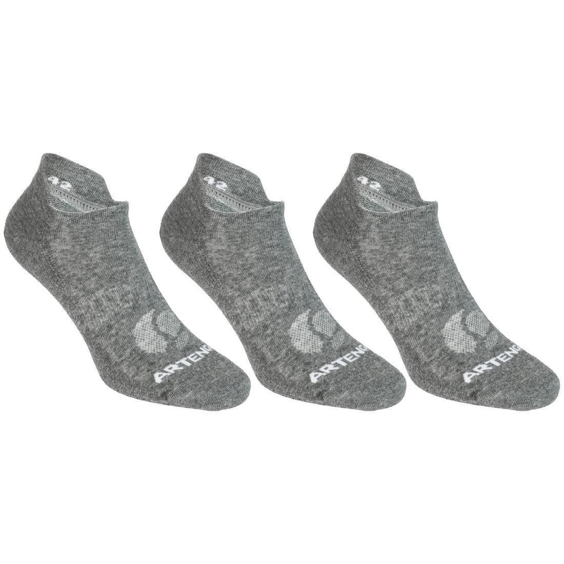 EU 39-42  RS 160 Low Sports Socks Tri-Pack, Granite, , large image number 0