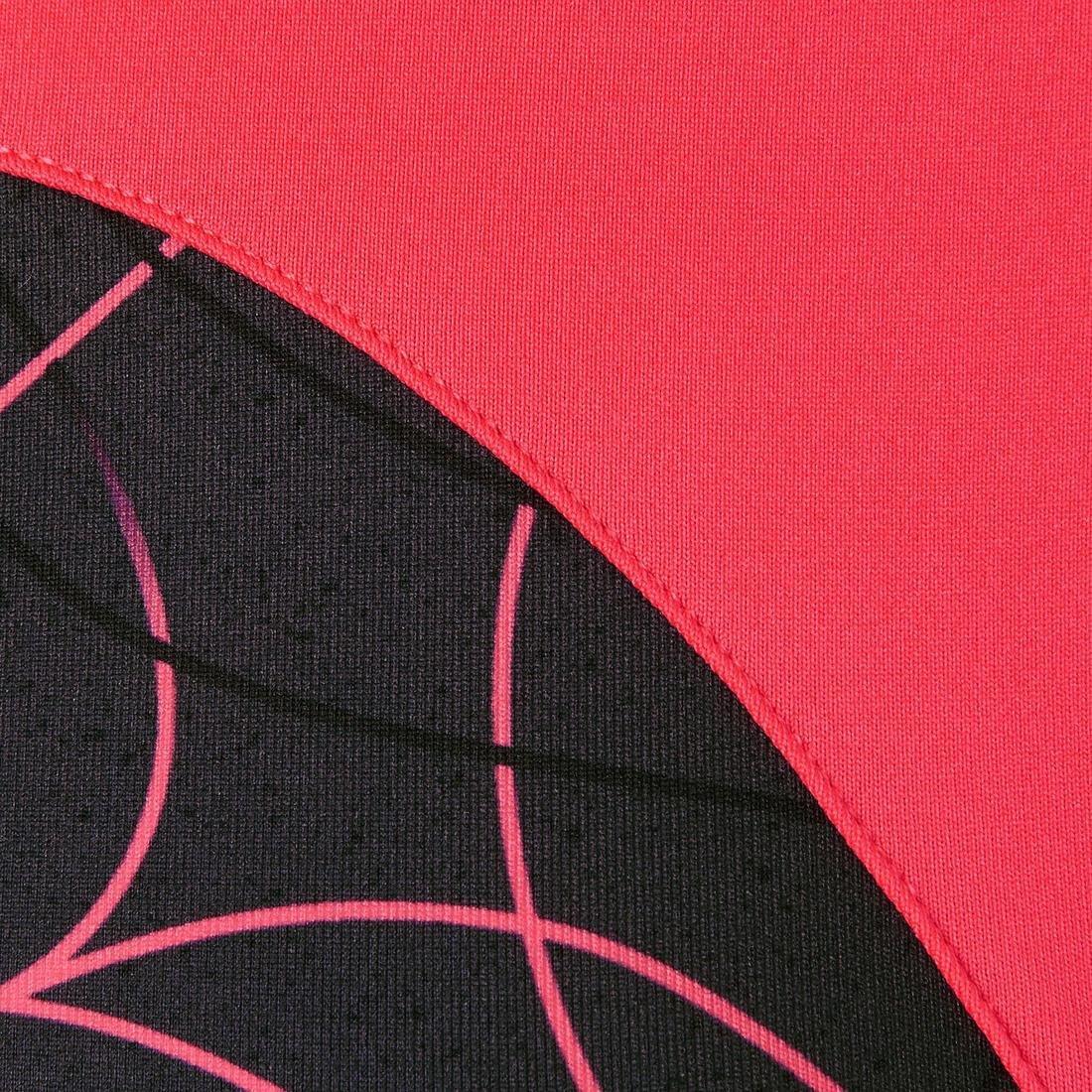 تيشيرت رياضي ضيق للبنات جيد التهوية S900 من سن 7-8 سنوات، أزرق داكن, No Color, large image number 3