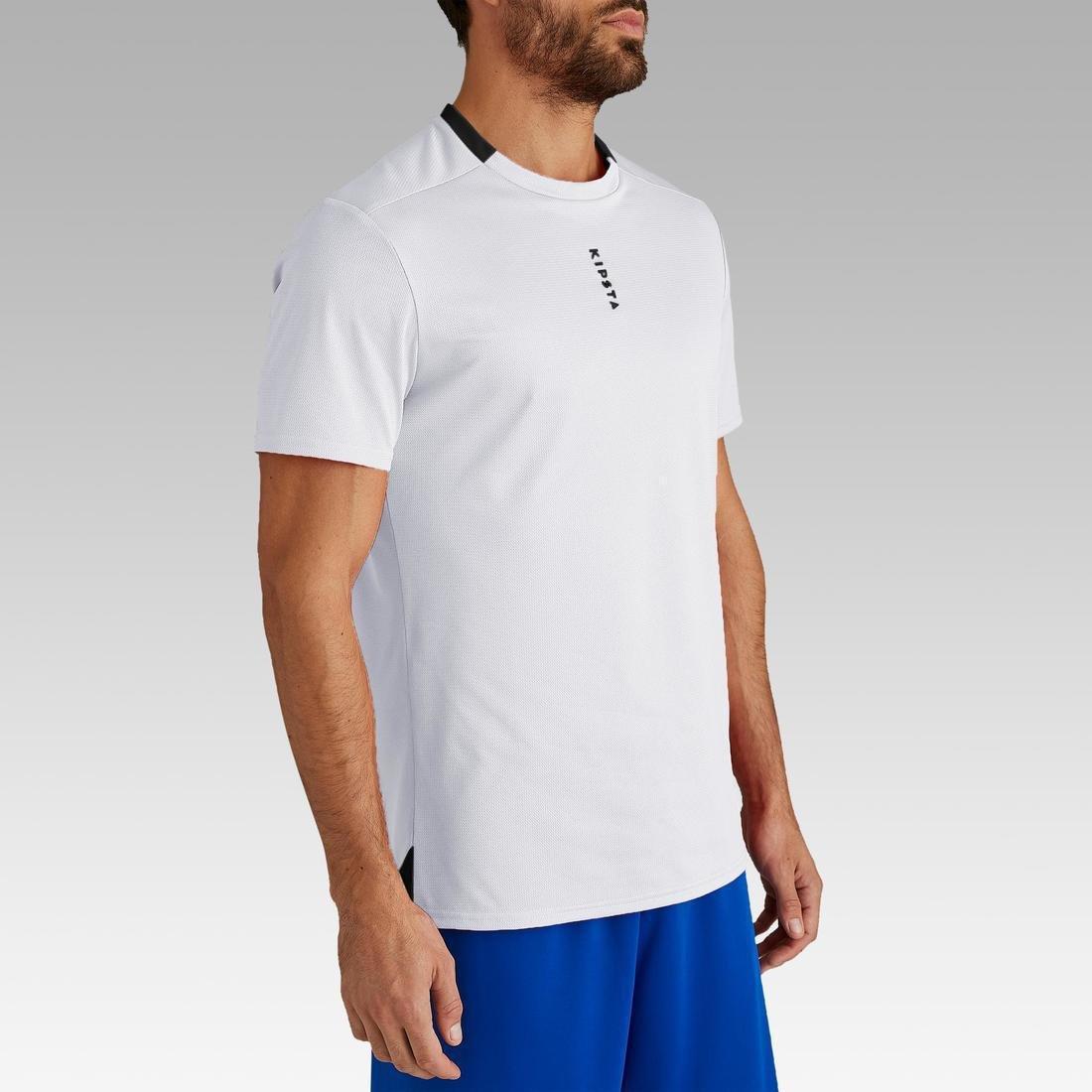 Small  Adult Football Eco-Design Shirt F100, Bright Indigo, , large image number 8