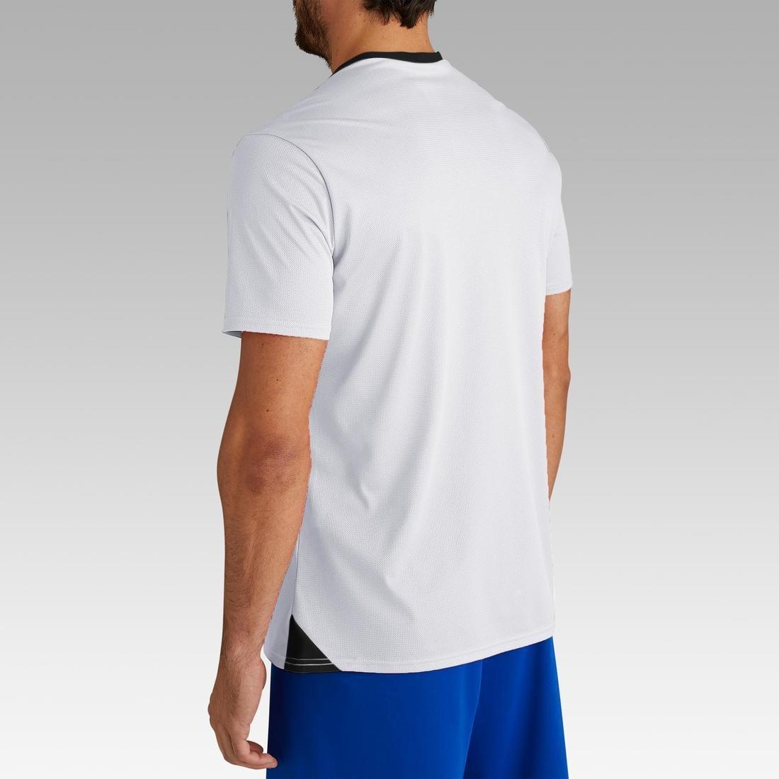 Small  Adult Football Eco-Design Shirt F100, Bright Indigo, , large image number 10