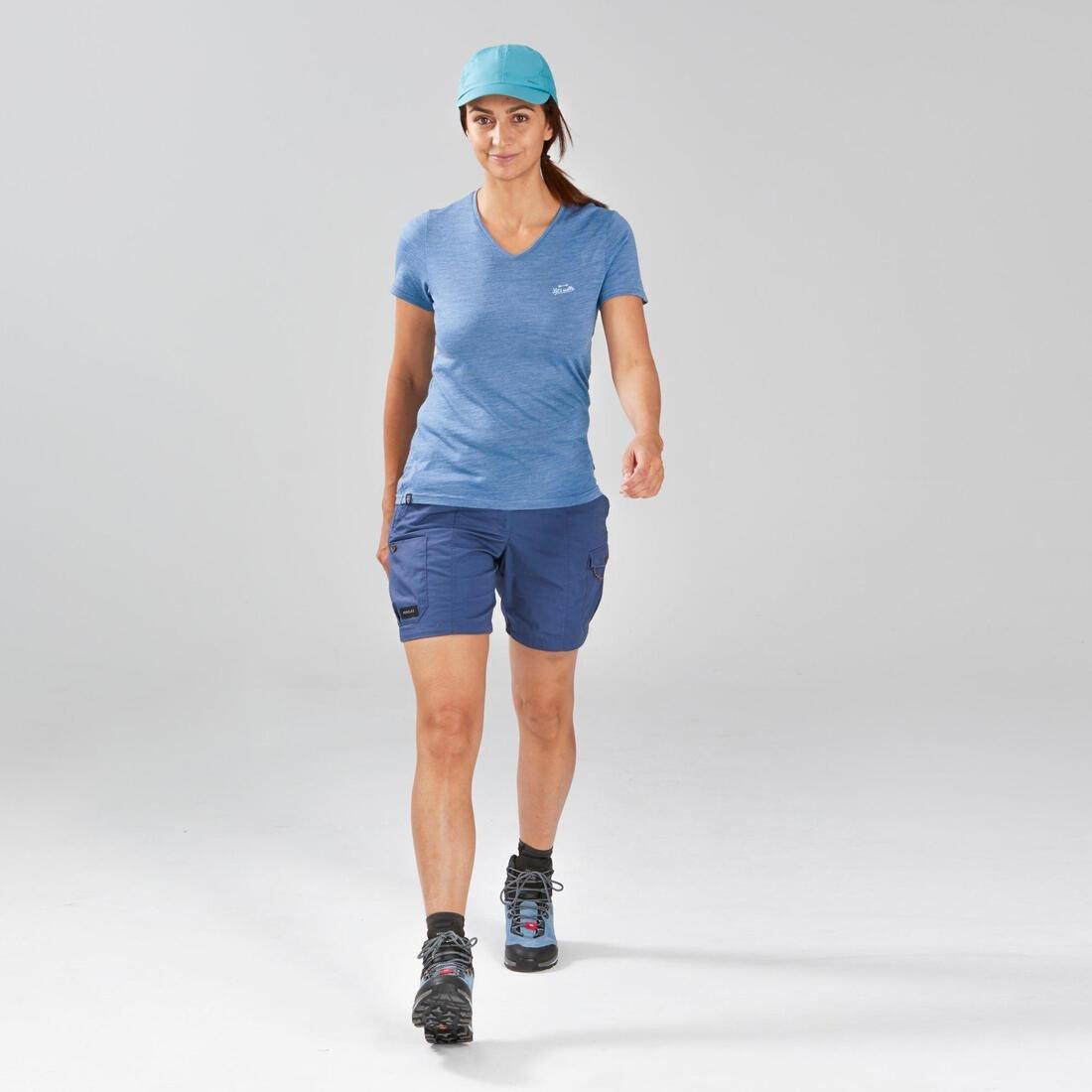 Trekking Travel Cap | Travel 100, Grey Blue, , large image number 5
