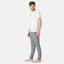 NYAMBA - W32 L33  Fitness Slim-Fit Jogging Bottoms With Zip Pockets, Grey