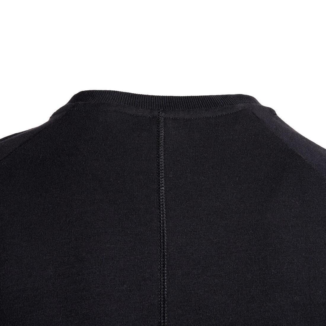 سويت شيرت لياقة بدنية برقبة مستديرة، أزرق، 2XL, , large image number 9