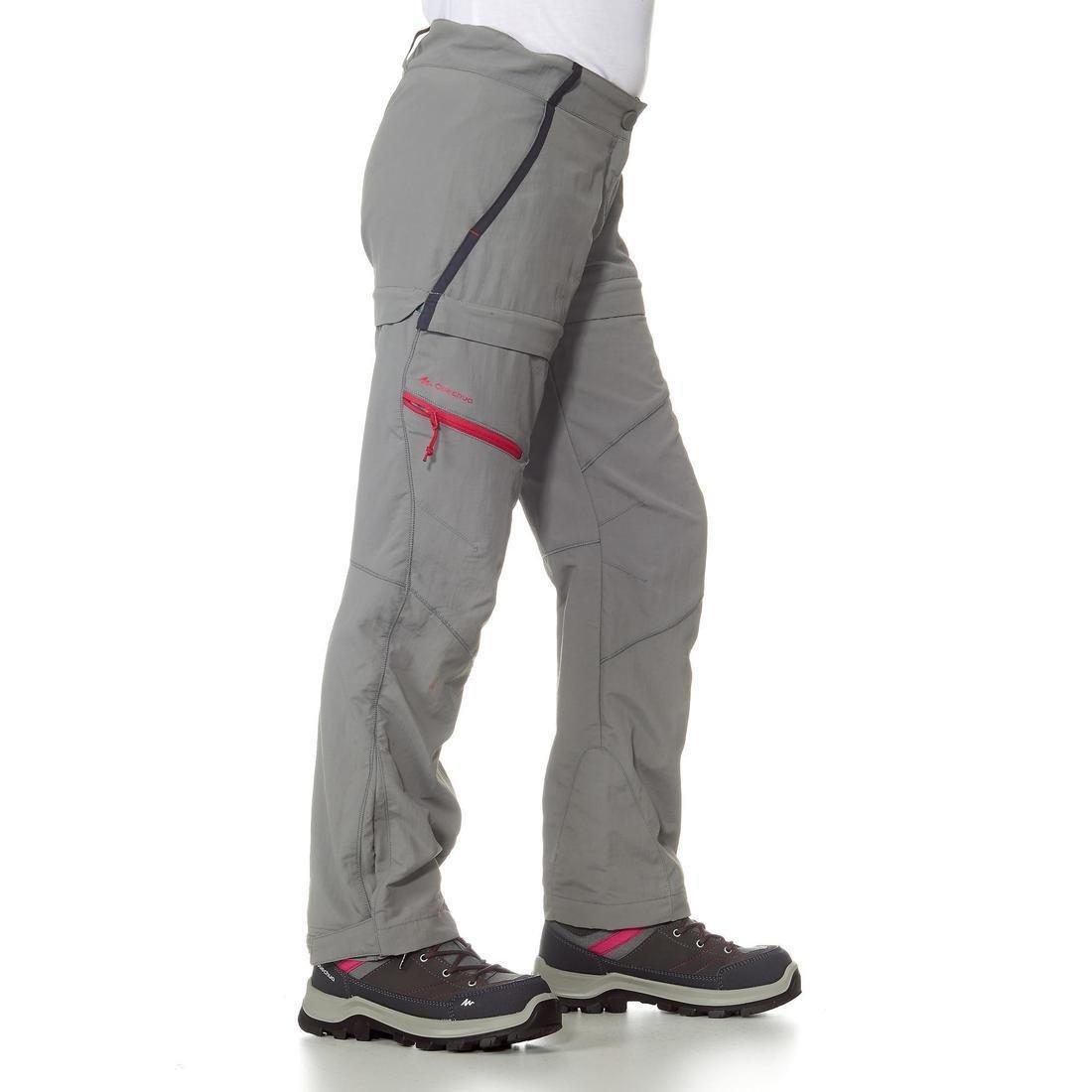 8-9Y  Hike 900 Children's Modular Hiking Trousers, Black, , large image number 10