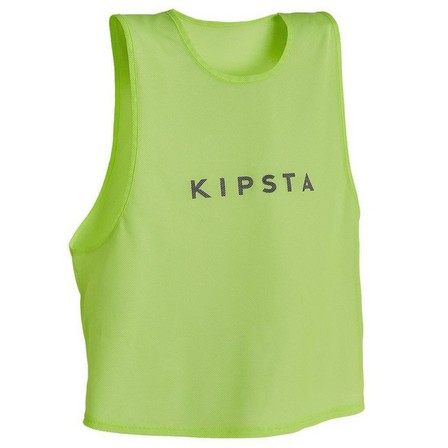KIPSTA - مريلة للكبار، أصفر ليموني فلوري