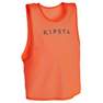 KIPSTA - مريلة للكبار، برتقالي دموي فلوري