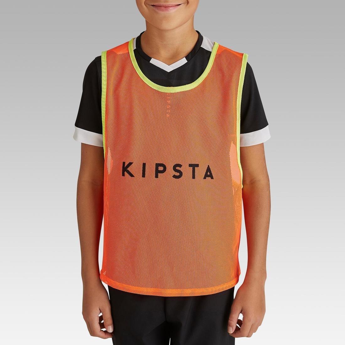 Junior Bib, Fluo Blood Orange, , large image number 10