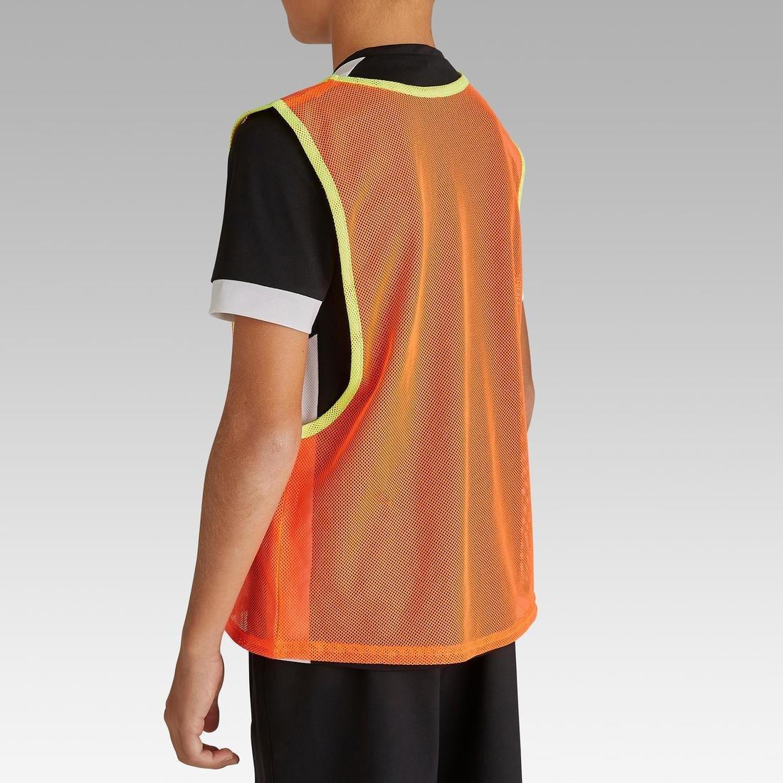 Junior Bib, Fluo Blood Orange, , large image number 13