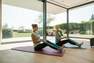 NYAMBA - Comfort Fitness Floor Mat 180Cm X 63Cm X 15Mm, Burgundy