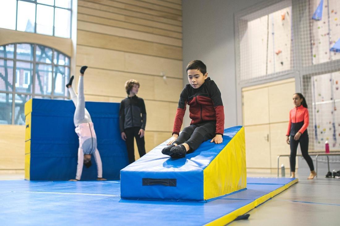 S500 Boys' Warm Breathable Synthetic Gym Tracksuit, Black, No Color, large image number 10