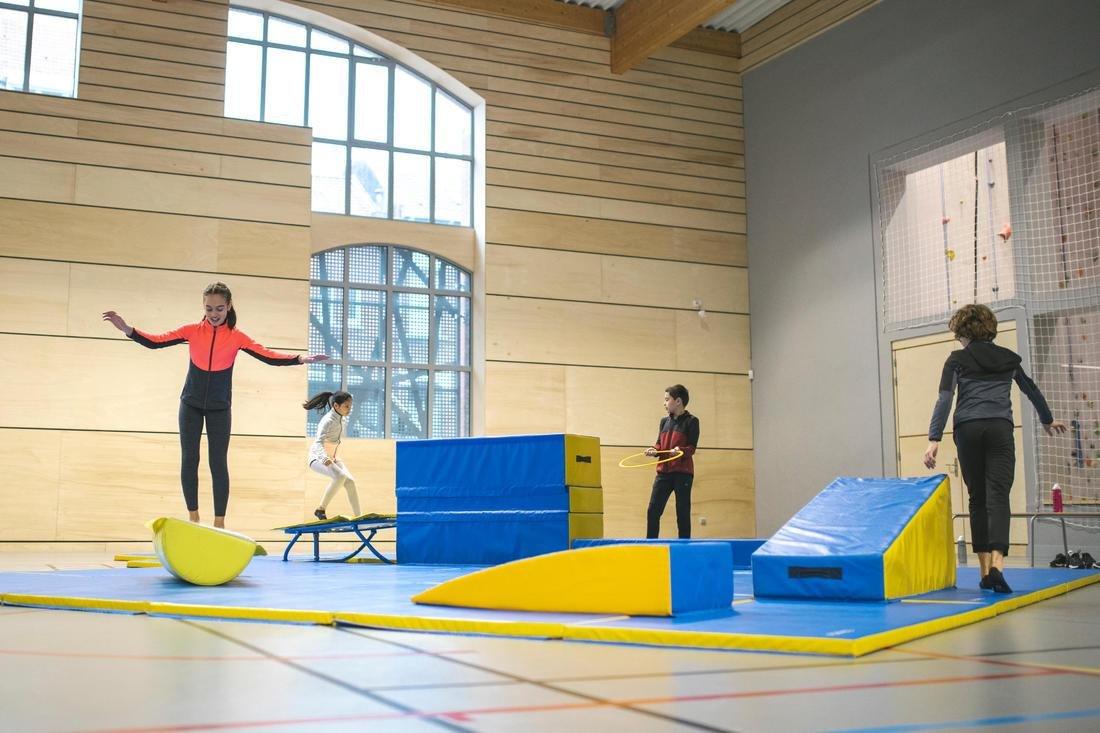 S500 Boys' Warm Breathable Synthetic Gym Tracksuit, Black, No Color, large image number 11