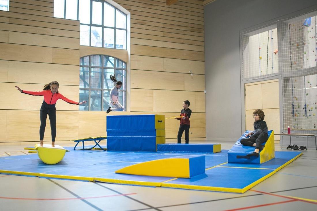 S500 Boys' Warm Breathable Synthetic Gym Tracksuit, Black, No Color, large image number 13