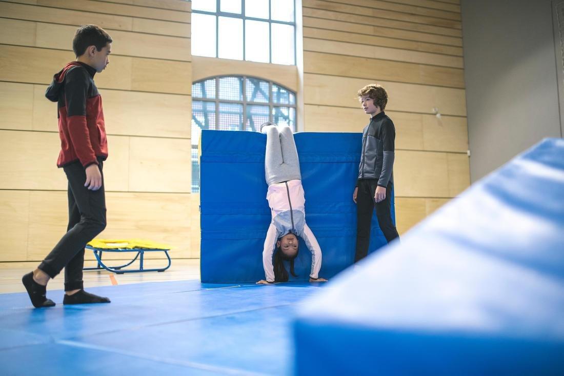 S500 Boys' Warm Breathable Synthetic Gym Tracksuit, Black, No Color, large image number 14