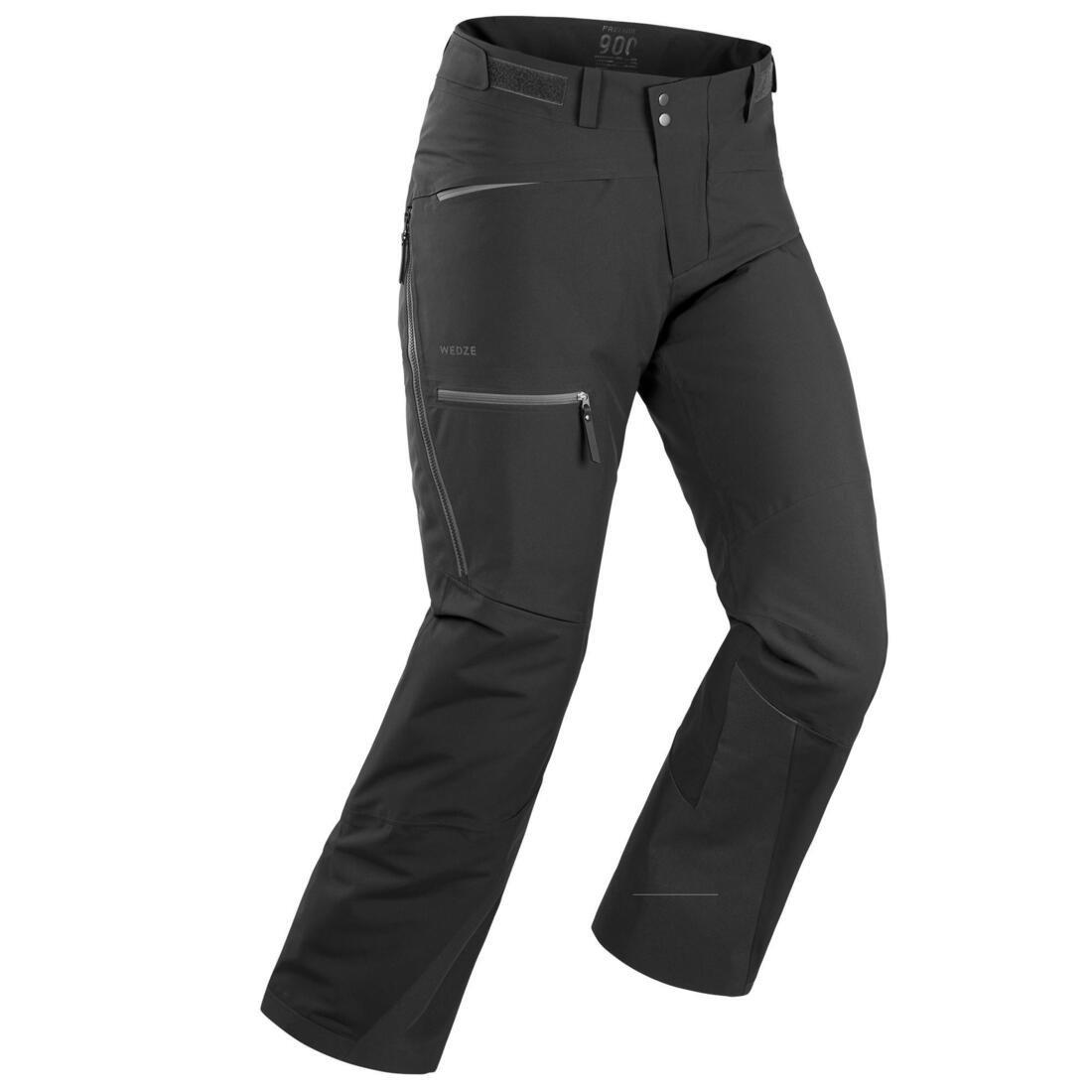 Large  Men's Freeride Ski Trousers - Black, Black, No Color, large image number 1
