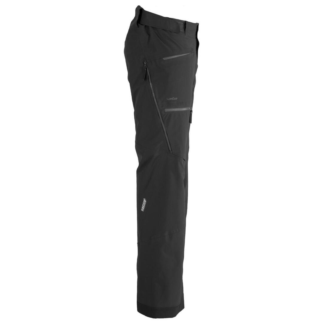 Large  Men's Freeride Ski Trousers - Black, Black, No Color, large image number 12