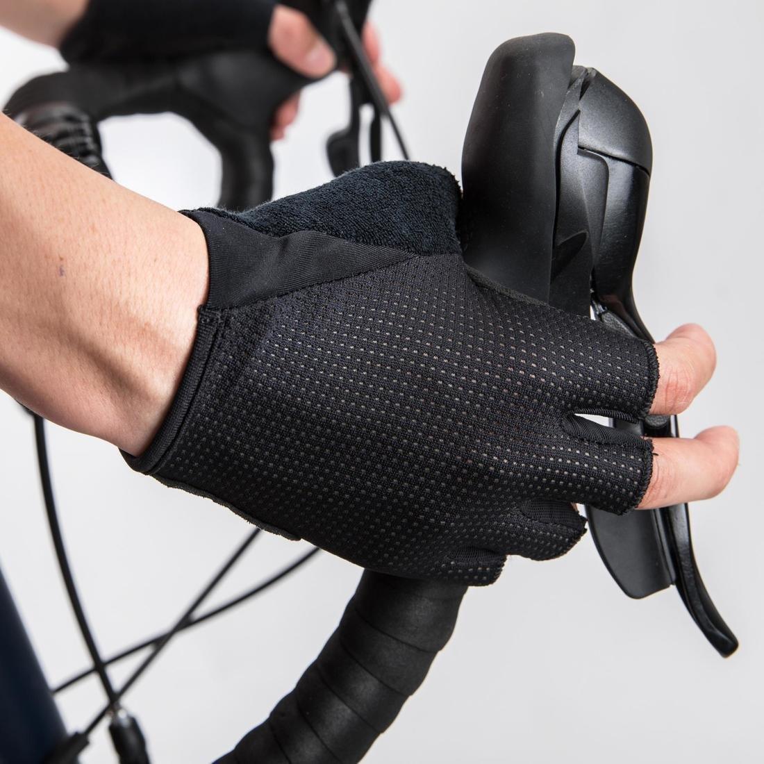 Large  Roadr 500 Cycling Gloves, Black, , large image number 10