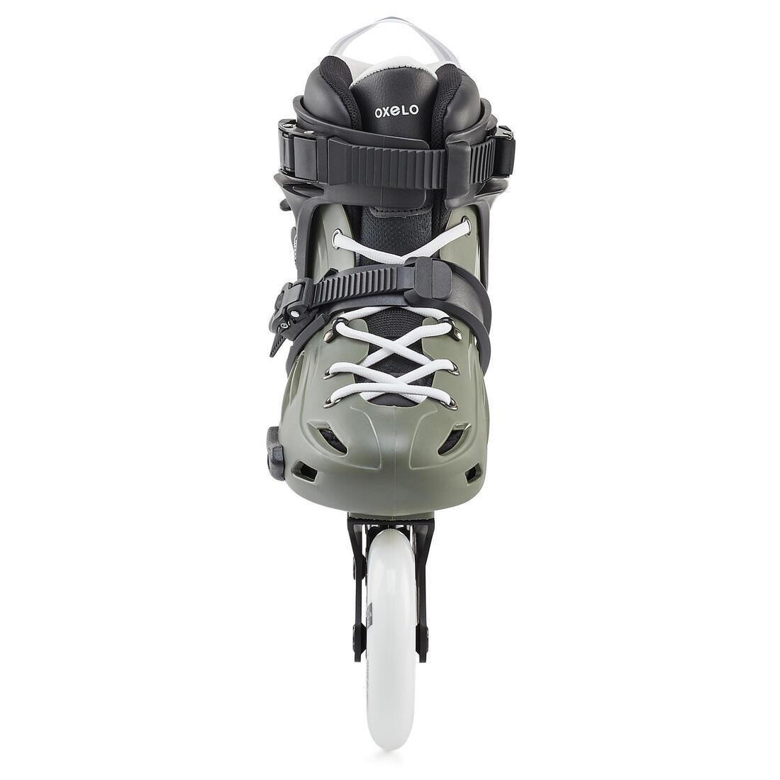 EU 42 Adult Hardboot Freeskate Skates MF900 - Khaki, No Color, large image number 3