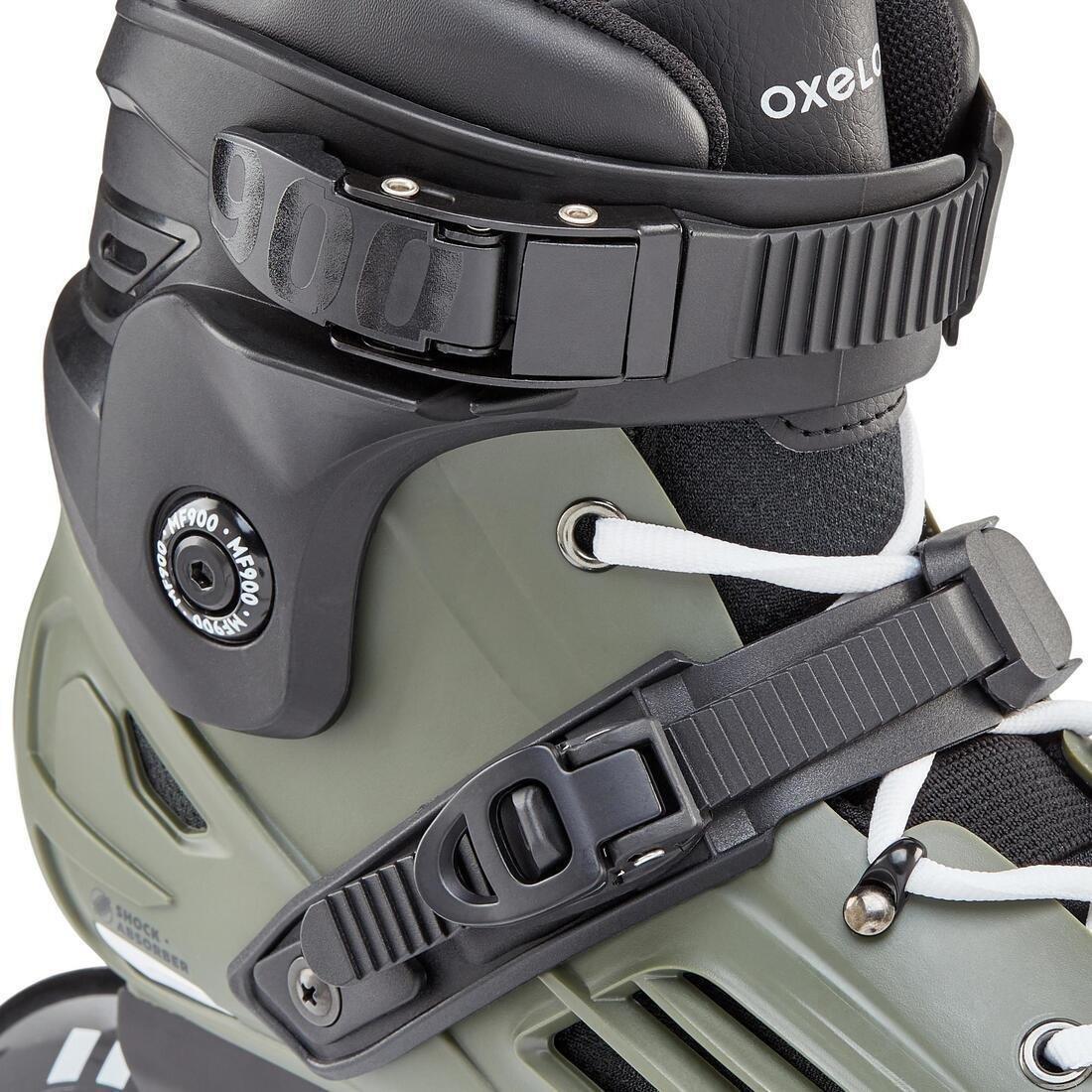 EU 42 Adult Hardboot Freeskate Skates MF900 - Khaki, No Color, large image number 6