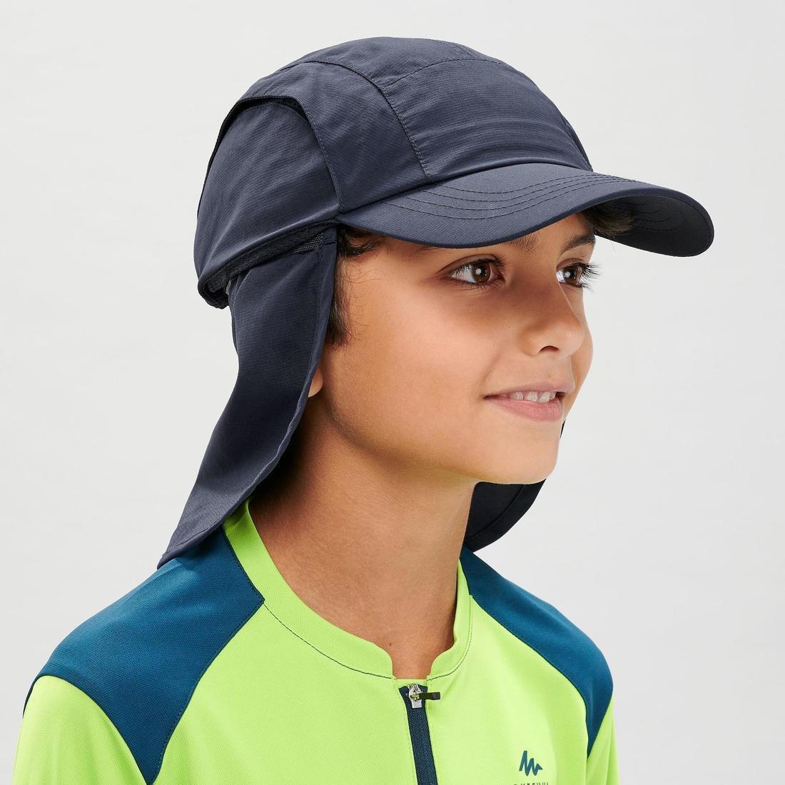 Child's Cap - 7-15 Years -, Navy Blue, , large image number 3
