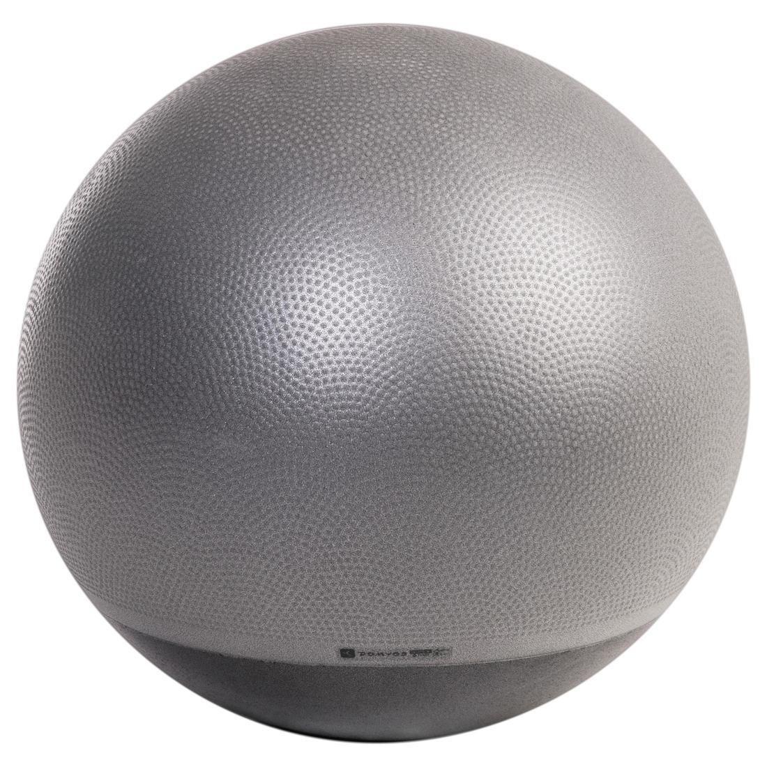Medium  Stable Swiss Ball, Charcoal Grey, No Color, large image number 0
