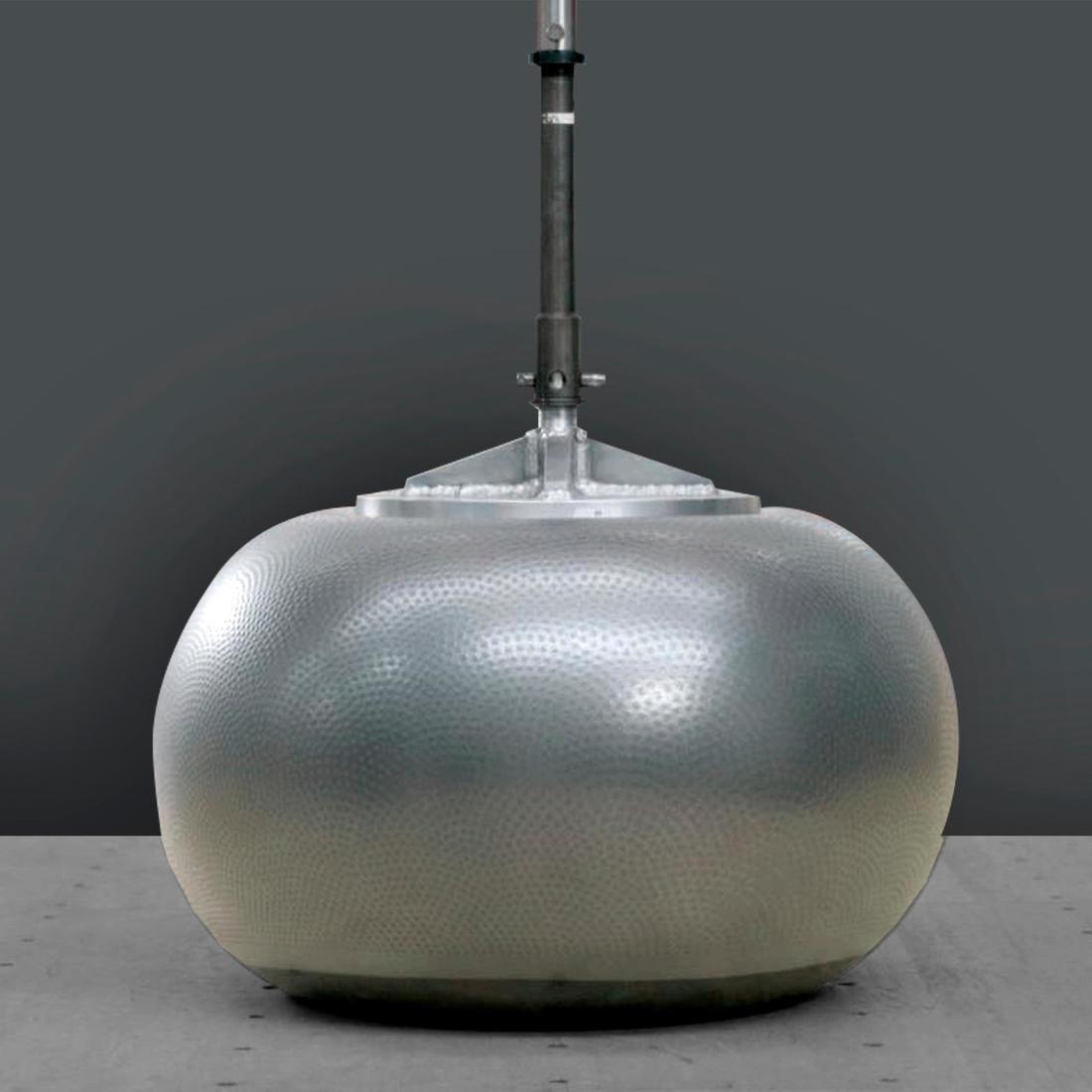 Medium  Stable Swiss Ball, Charcoal Grey, No Color, large image number 3