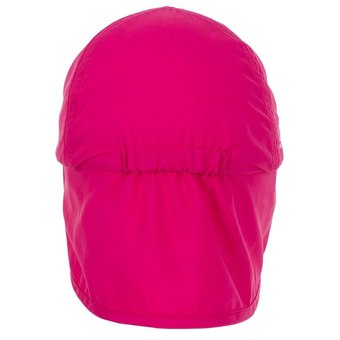 3-4Y UV Baby Hat shark, Magenta, No Color, large image number 2
