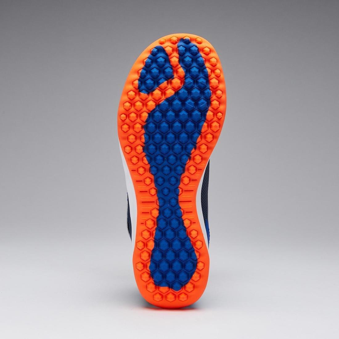 EU 33  Kids' Rip-Tab Football Boots Agility 500 TF, Navy Blue, , large image number 5