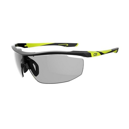 KALENJI - Adult Running Photochromic Glasses Runperf Category 1-3, Fluo Lime Yellow