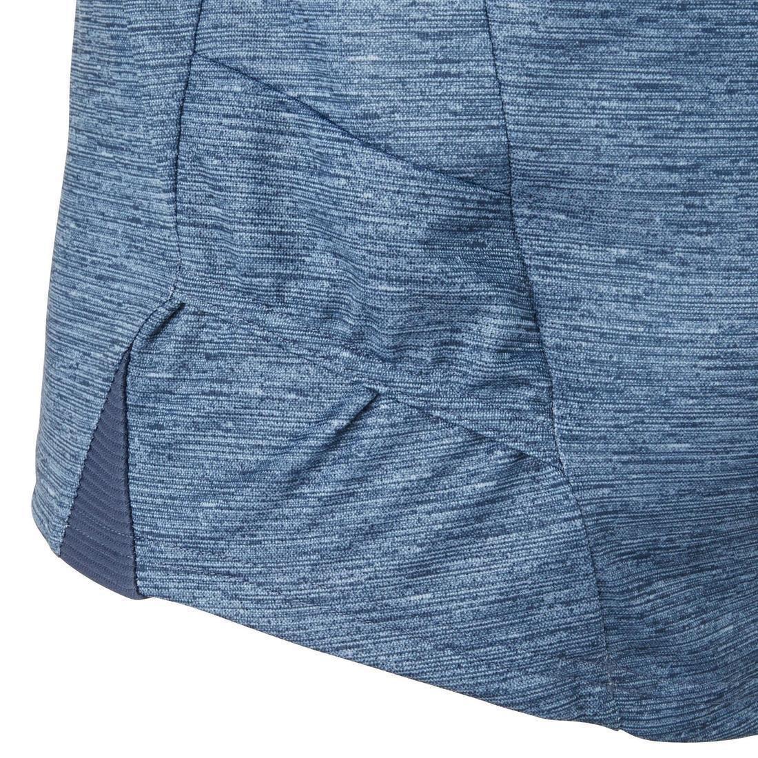 Small  ST 100 Short-Sleeved Mountain Biking Jersey, Whale Grey, No Color, large image number 5