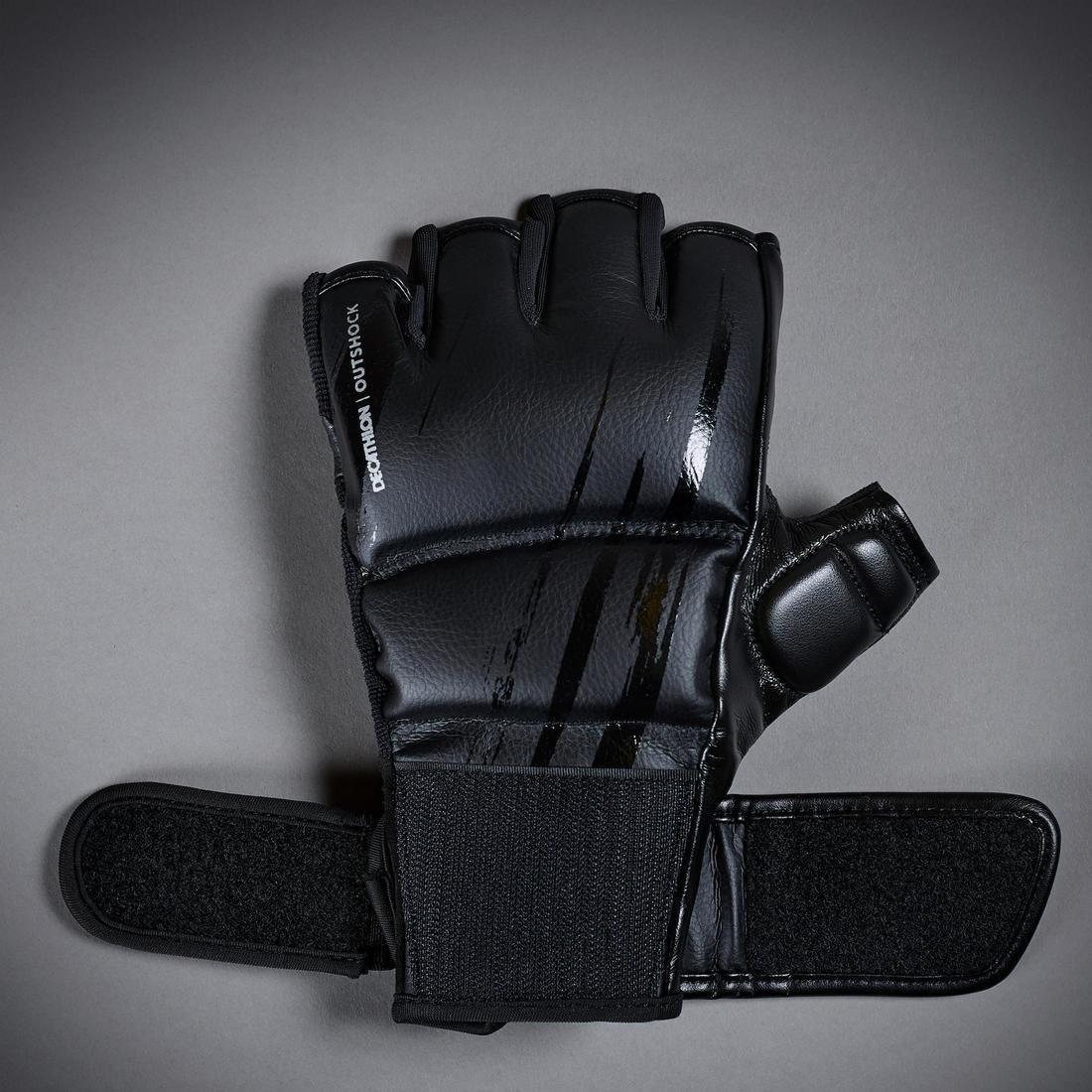 Large  Cardio Boxing Mitts 500 - Black, No Color, large image number 5