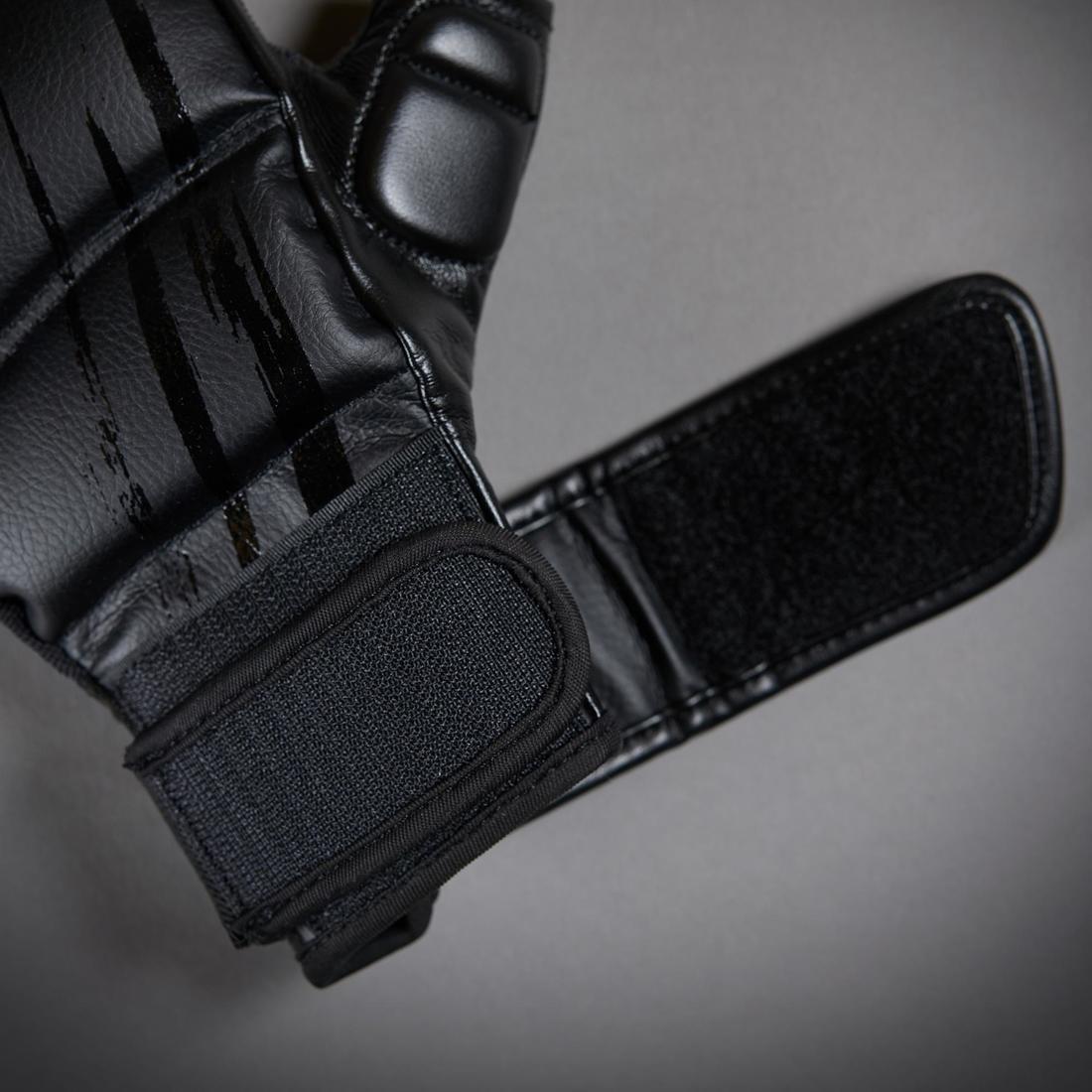 Large  Cardio Boxing Mitts 500 - Black, No Color, large image number 6